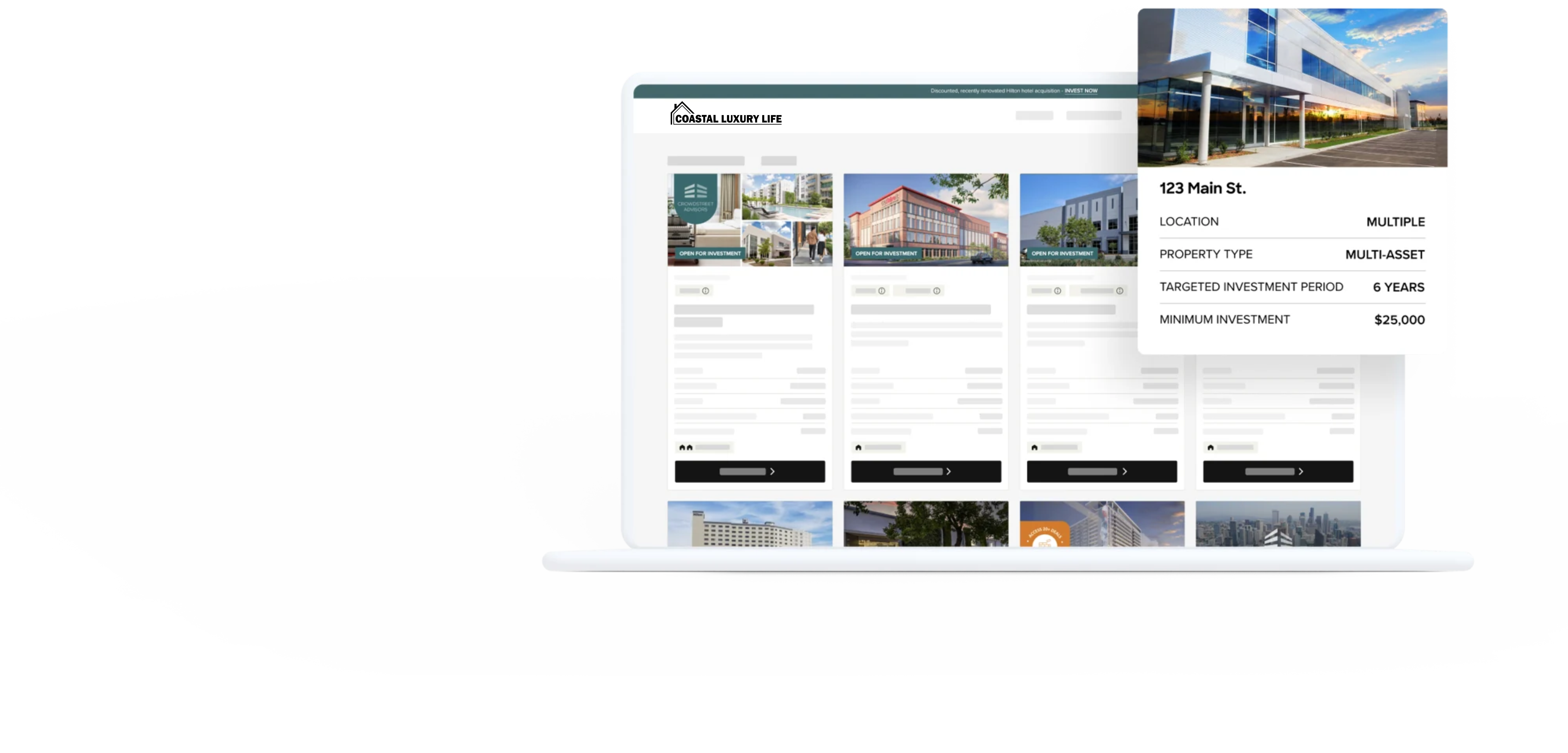 commercial real estate investing platform